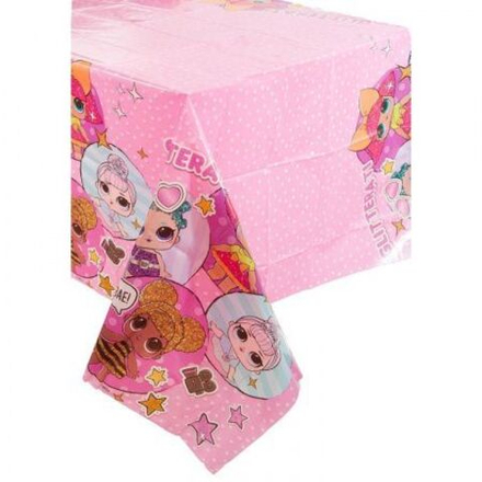 Скатерть  Куклы ЛОЛ 120 на 180см.