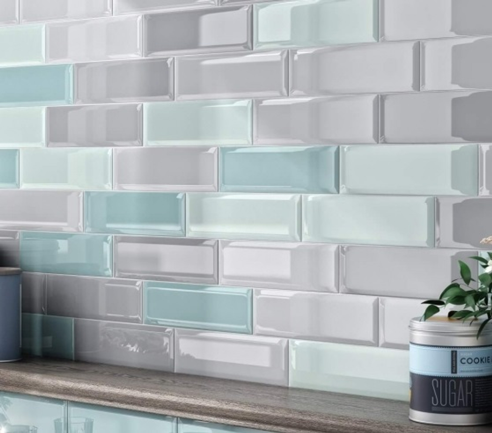 Аккорд зелёный грань, 9012, Kerama Marazzi 8,5x28,5x9,2