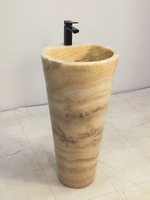 Раковина напольная из оникса Yellow ON-61346 (45*45*90)