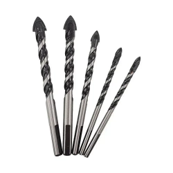 Набор свёрл 5 шт по стеклу , керамике , плитке Сверла для керамогранита и мрамора 6-12мм