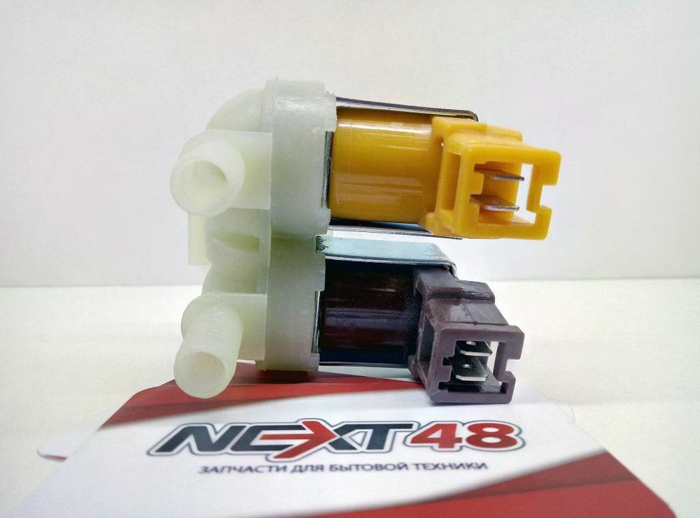 Клапан 2W-180 подачи воды 265772 Bosch/Siemens, под фишки