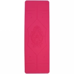 Коврик для йоги «Мандала» 183*61*06 см (ТРЕ), розовый