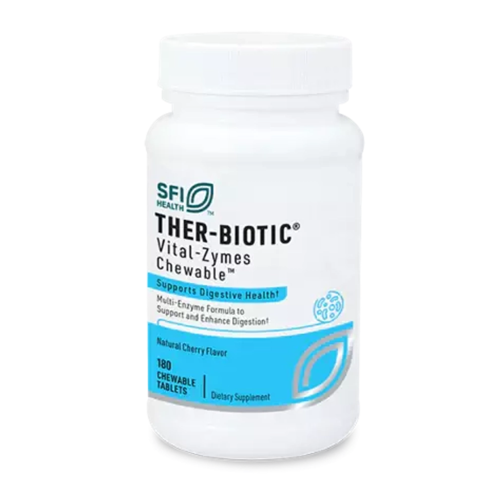 Ther-Biotic vital-zymes chewable 180caps.