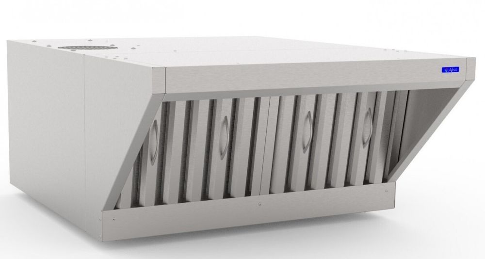 21000002118 Абат Зонт вытяжной встраиваемый ЗВВ-4-6/4П с пароконденсатором для конвекционных печей КЭП-4 (802х1018х449 мм)