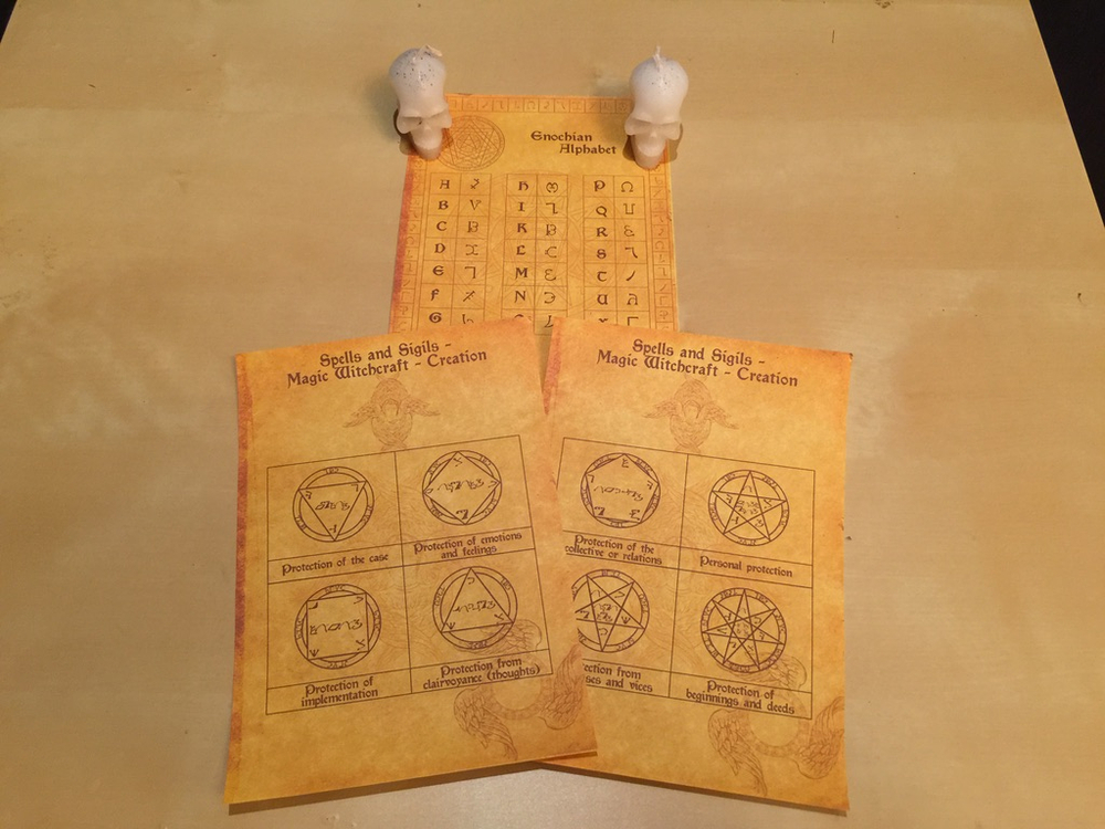 Комплект – свитки и заклинания созидания