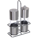 Набор для специй на подставке «SHEF» 15,5*10*4,5см