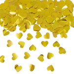 Хлопушка-конфетти «Сердца» золотого цвета, 30 см