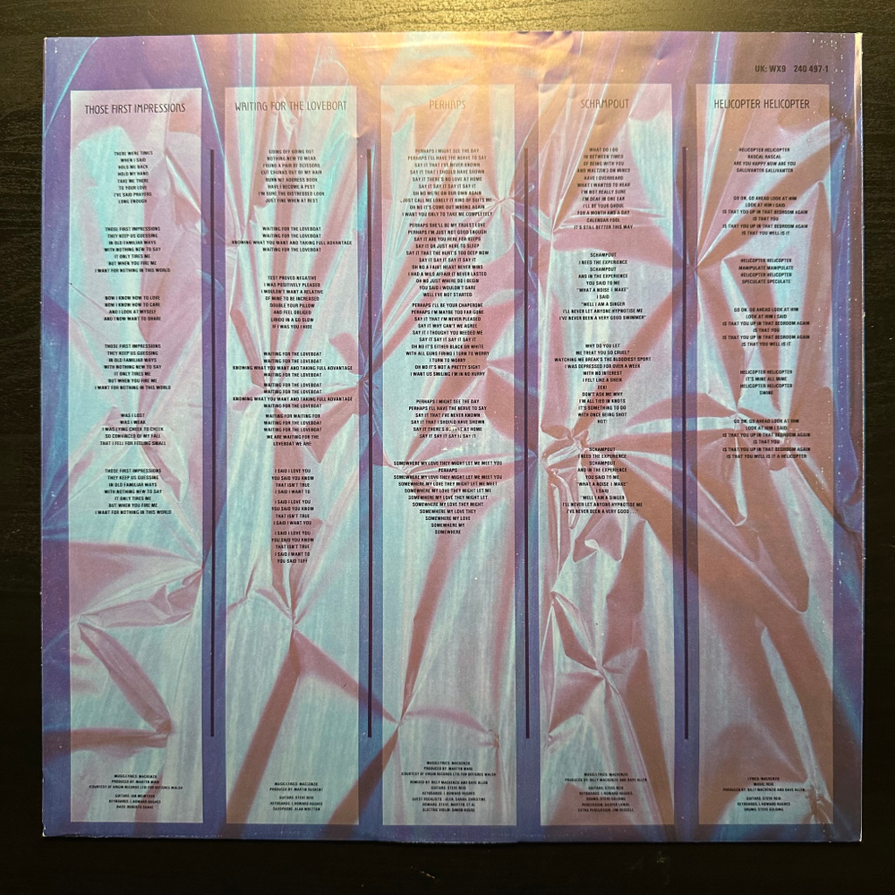 The Associates - Perhaps (Германия 1985г.)