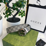 Gucci Двухсторонний кожаный ремень