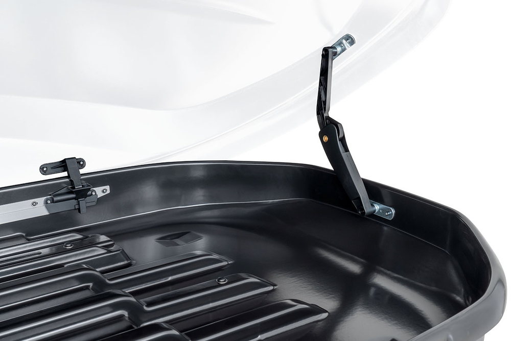 Бокс автомобильный на крышу Pentair RESORT 510L белый глянец, двусторонний