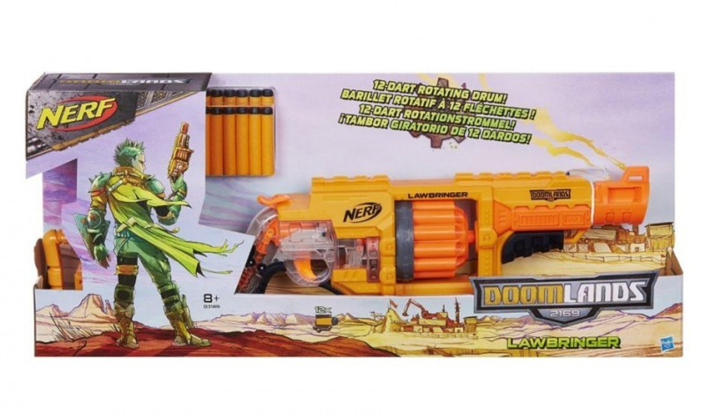 Nerf: Бластер Думлэндс "Законник" B3189