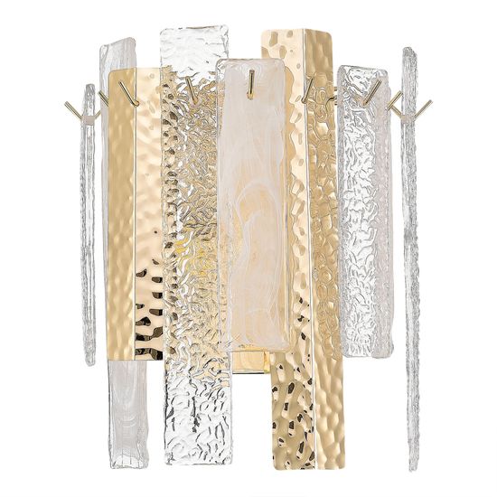 SL1636.201.02 Бра ST-Luce Золотистый/Белый, Золотистый E14 2*40W SCOLARE