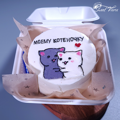 Бенто торт "Котята"
