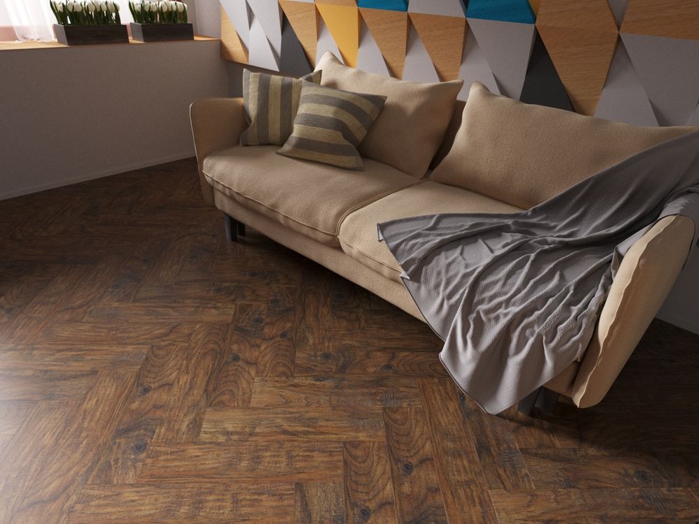 Виниловый пол FineFloor Craft Short Plank DryBack FF-066 Пекан Порто