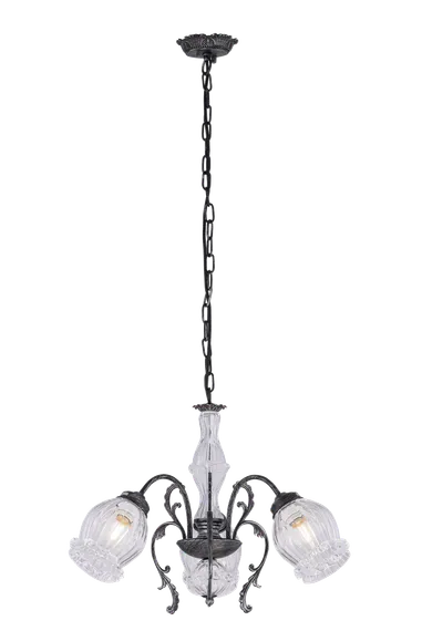 85642B/3 BK+SILVER (1) Люстра