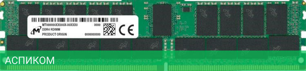 Оперативная память Micron 16GB DDR4 (MTA18ASF2G72PDZ-2G9E1)