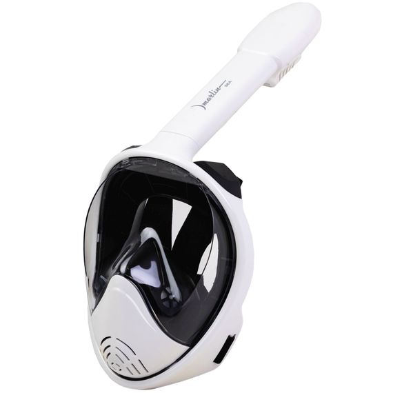 Полнолицевая маска Marlin Sea белый/черный
