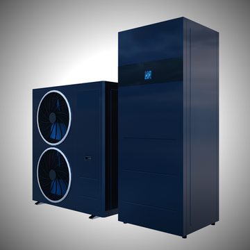 Тепловой насос воздух-вода SRK 18 кВт + гидромодульная установка