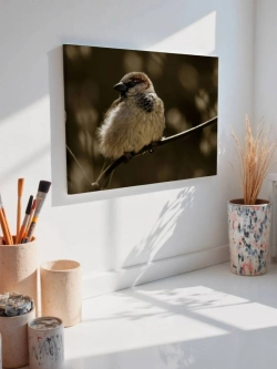 Картина на стену 40 X 50 Воробей