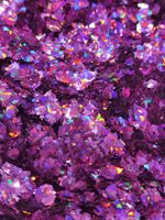 Хлопья - слюда 88817 - Сиреневый топаз голографик - для литья изделий и творчества