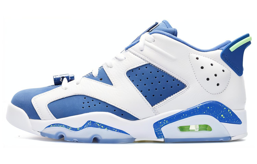 Кроссовки Jordan Air Jordan 6 Low Ghost Green (Женская размерная сетка)