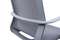 Кресло офисное Норден / Глория / серая  сетка / серый пластик
