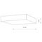 Потолочный cветильник Nowodvorski Lid Square Led White 10422