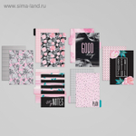 Набор картонных разделителей для планера «Цветы», 16 × 21, 6 листов