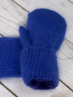 Варежки зимние теплые пушистые ангора