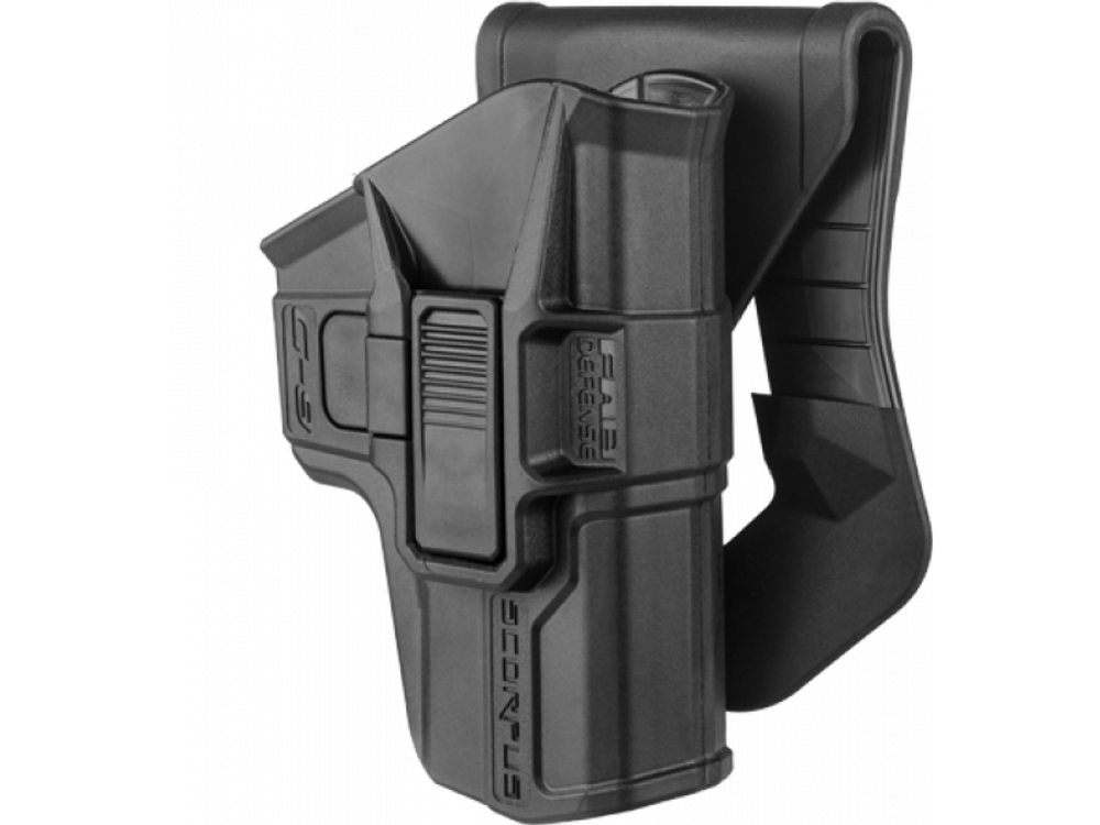 Кобура M24 с кнопкой для Glock 9 мм, черный, Fab Defense