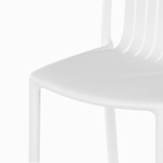 Полубарный стул Bande Bar белый