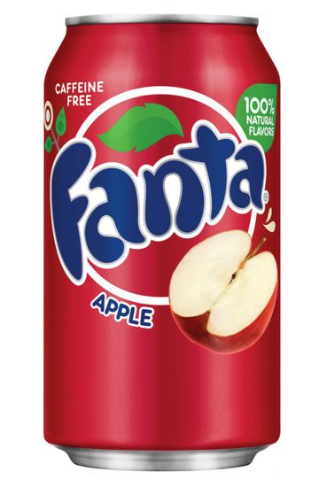 Освежающий напиток Fanta - Apple Красное яблоко