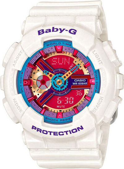 Японские наручные часы Casio Baby-G BA-112-7A с хронографом