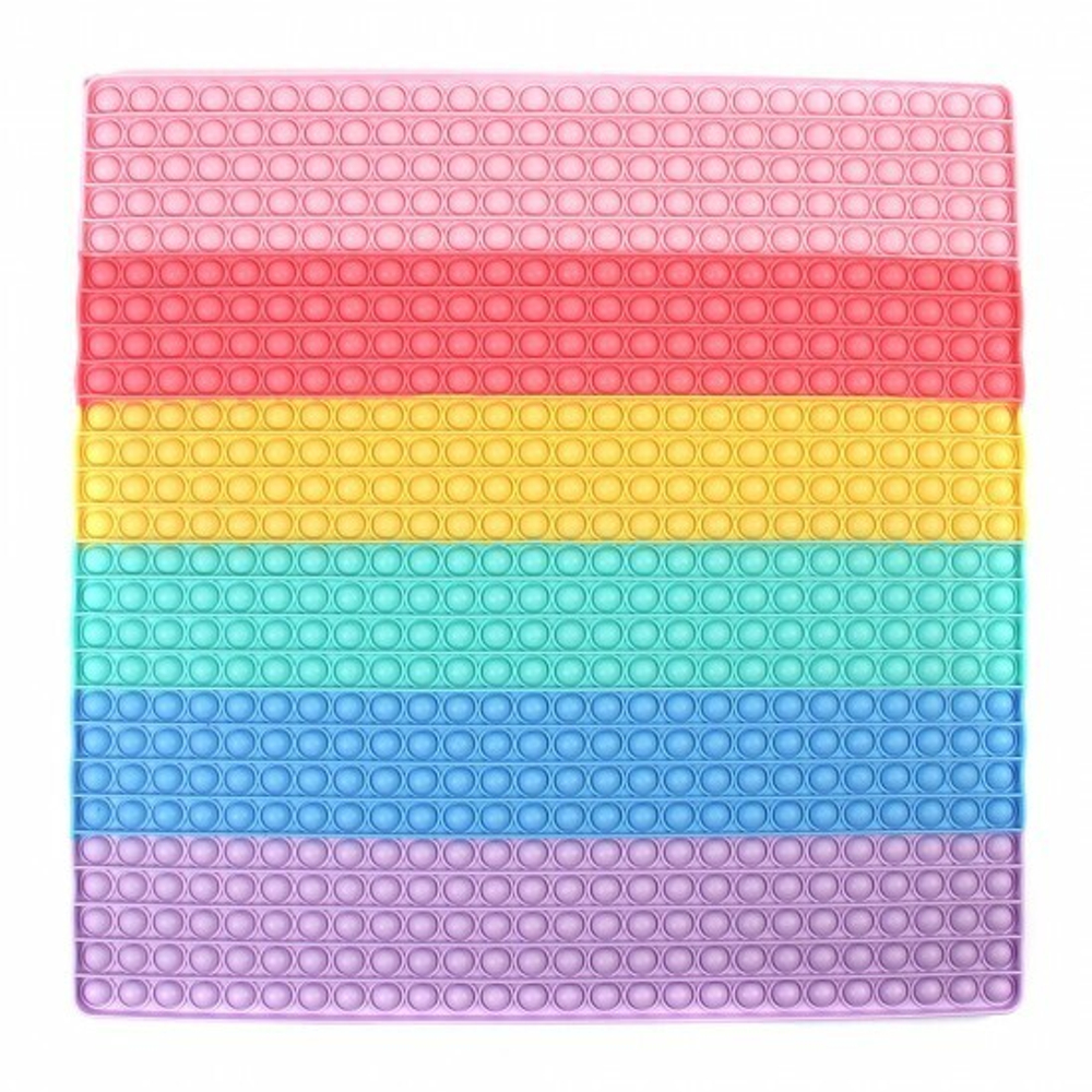 Игрушка антистресс Pop it Квадрат 50x50, силикон, 012873