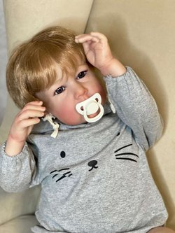 Кукла Реборн мягконабивная 75см в пакете (FA-431)