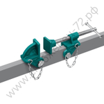 KRAFTOOL CHST/25-25 на профиль 25х50 мм, Набор головок для струбцины (32304)