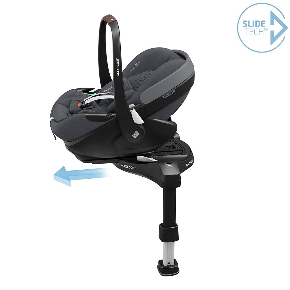 Коляска детская Maxi-Cosi Oxford Plus 3 в 1 с автокреслом Pebble 360 Pro Twillic Graphite 1978204110 PlusTwillic Graphite/Графит