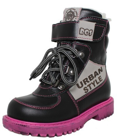 Ортопедические детские ботинки на меху