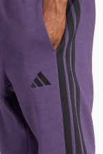 Штаны adidas Essentials 3-Stripes Fleece - фиолетовый