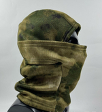 Маска балаклава для лица универсальная на флисе полумаска унисекс купить дешево Москва