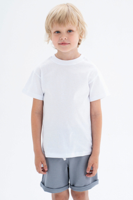 Н003 белый футболка детская