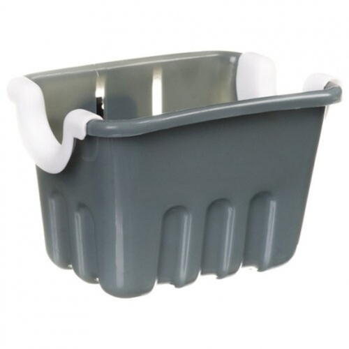 Корзина STG пластик,цвет серый-белый