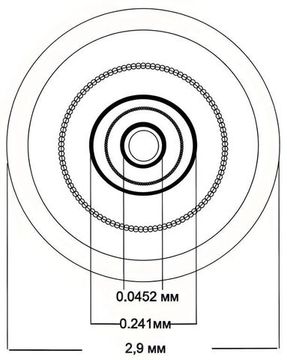 Кабель межблочный аналоговый XLR Van den Hul The Orchid. Длина 1,2 метра