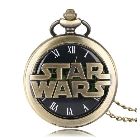 Карманные часы на цепочке "Звездные войны"
