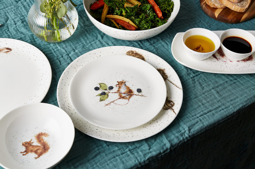 Royal Worcester Тарелка для завтрака Wrendale Designs 21 см Mice