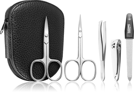 DuKaS Premium Line Solingen 112 - Набор для маникюра + кожаный чехол для мужчин для мужчин, 5 szt.