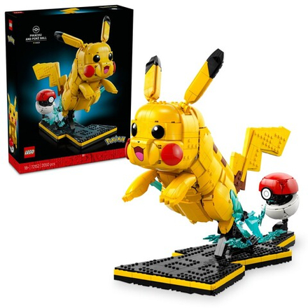 Конструктор LEGO Pokemon 72152 Пикачу и Pokéball