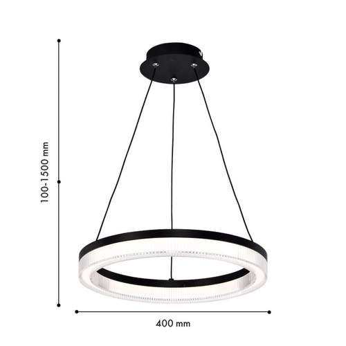 Подвесная светодиодная люстра Favourite Cirkler 4399-4P