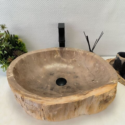 Раковина из окаменелого дерева OD-62410 58*47*15
