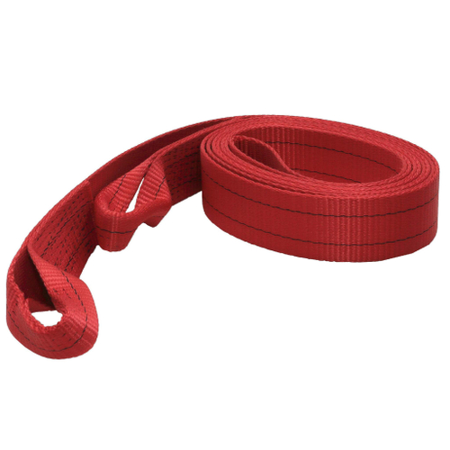 Трос буксировочный лента 8 т 5 м 2 петли A-class полиэфир в пакете Skyway